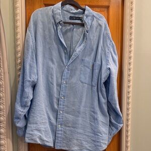 Ralph Lauren Light Blue Button-Down Shirt